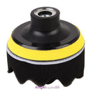 7 Pcs 3 inch Buffing Pad Auto Car Polishing Wheel Kit Buffer + M14 Drill Ad