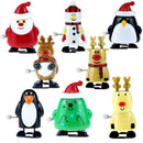 8pcs Wind Up Kids Educational Toys Clockwork Walking Toys Xmas Decor Gifts