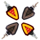 Motorcycle Turn Signal Light Indicator Blinker Corner Lamp Led Steering Mot