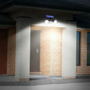 30 Led Solar Light Dual Head Solar Lamp Pir Motion Sensor Spotlight Waterpr