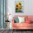 5D DIY Full Drill Diamond Painting Flowers Cross Stitch Embroidery (09)