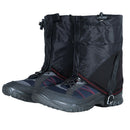 Outdoor Waterproof Ankle Walking Gaiters Ultra-Light Low Gaiters -Black