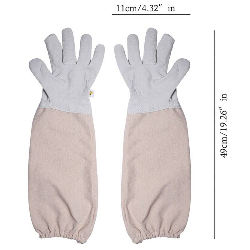 Beekeeping Beekeeping Equipment Tool 4 Pieces / Set Breathable Jacket Veil  B5V9