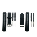 2 Pack Replacement Silicone Watch Band Wrist Bracelet for Garmin Vivoactive