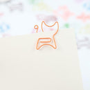 Cartoon Animal Shape Paper Clip Creative Novelty Interesting Clip 30Pcs Gift AU