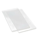 2 Pieces High Quality Transparent  Die Cutting Embossing Machine Plate