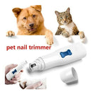 Low Noise Dog Nail Grinders Pet Nail Clippers Battery Operated Electric Dogs