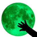 Moon Glow in the Dark Wall or Ceiling Stickers Glow in The Dark Moon 30cm N