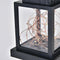 Outdoor Garden Solar Powered Hanging LED String Lights Flickering Candle La