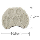 Blackberry & Oak Leaves Silicone Mould Fondant Cake Mold Cake Decorating Tool ME