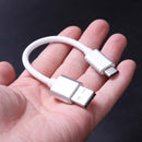 Short 10Cm Usb-C Usb 3.1 Type C Male To 2.0 Type A Male Data Charge Cable C