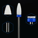 Ceramic Nail Drill Bit For Electric Manicure Machine 3/32" Shank Cuticle Clean