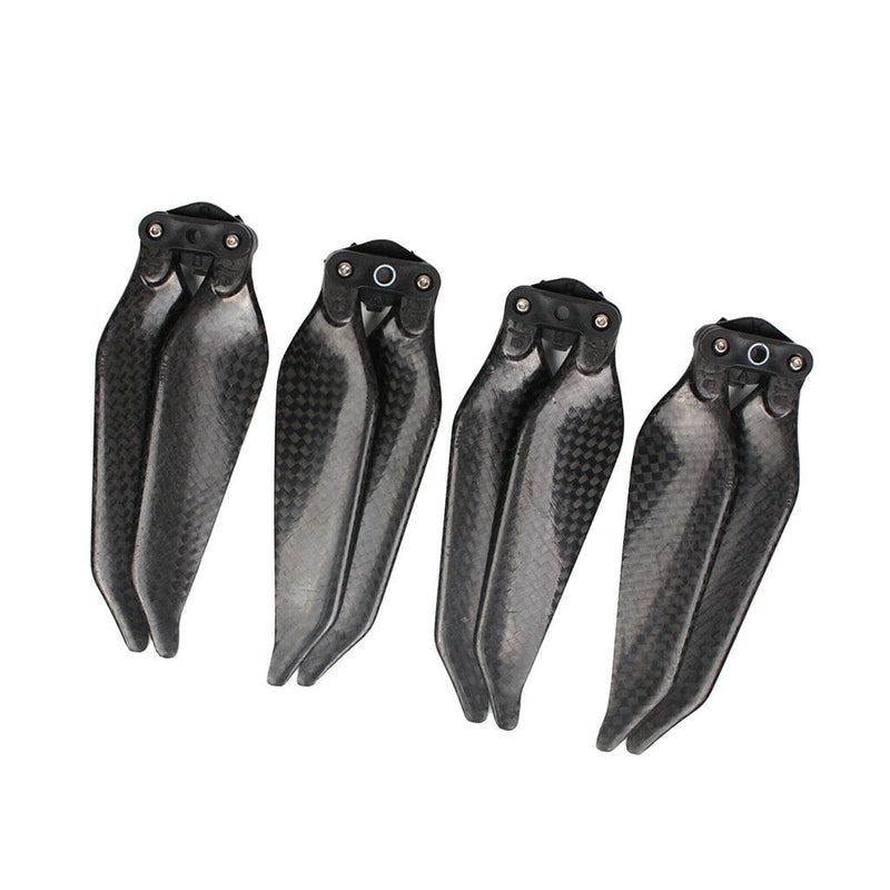 2 Pairs Foldable Carbon Fiber Propellers Noise Reduction Quick Release
