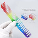 4PCS Wide Tooth Comb No Knots with 2 Clips for Hair Detangling Styling