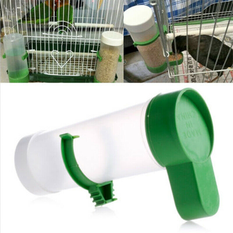 Bird Pet Drinker Feeder Food Waterer Clip for Aviary Cage Budgie Lovebir PRI
