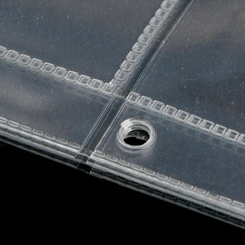 1 Sheet Album Page 4 Pockets Money Bill Note Currency Holder Storage Collection