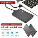 2.5'' HDD SSD Case Sata to USB 2.0 Hard Drive Box Enclosure Adapter M0C5 V3Z1