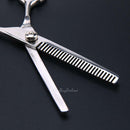 7" Pet Grooming Scissors Dog Cat Professional Teeth Thinning Shear Hair Cutting