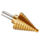 Step Drill Cone Drill Bits, High Speed Steel 10 Steps 1/4 to 1-3/8 inch