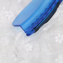 2pcs Heat Insulation Protector Shield+Sectioning Hair Clips Salon Hair Extens BX