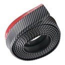 Car 2.5m Carbon Fiber Front Bumper Lip Splitter Chin Spoiler Trim Protector G8K1