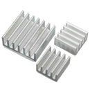 5X(15 PCS One Set Aluminum Heatsink Cooler Adhesive Kit Sink for Cooling R H9D3)