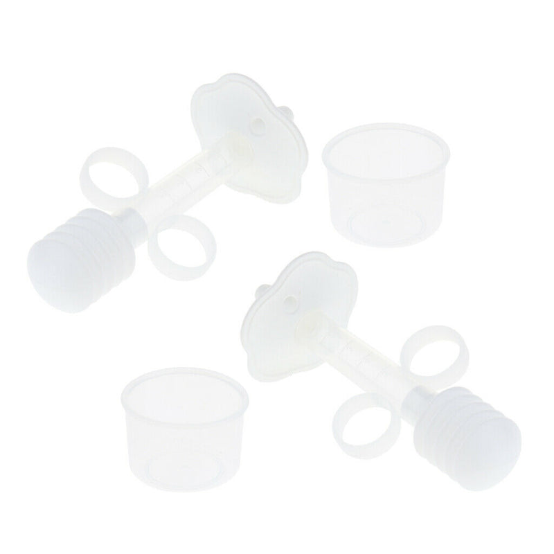 2 Pcs Small Pet Feeder Medicine Milk Feeding Syringe Pill Feeding Tool