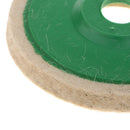 20 Pieces 4inch Wool Polishing Wheel Buffing Wheel Grinder Felt Polishing Discs