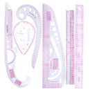 6pcs Sewing French Curve Measure Rulers For Clothing Sew Dressmaking Tailor