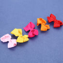 20 pcs Grosgrain Hair Ribbon Bows Alligator Hair Clips Bows Hairpins