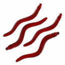 50Pcs 3.5 cm Simulation Artificial Bait Worms Worms Exceeds Soft Baits Fish D9Y6