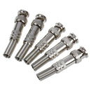5pcs Solder Less Twist Spring BNC Connector Jack for Coaxial RG59 CCTV Came C5P5