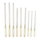 100pcs Knitting Crochet Locking Stitch Needles Clip Markers Holder&9 Needles