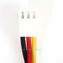 10pcs 3PIN Reduce PC Fan Speed Noise Extension Resistor Cable Wire