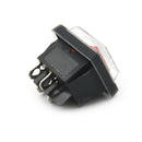 Red Button Rocker Switch 4 Plugs 16A 250V Electrical Equipment Switches M& BX