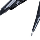 Student Black Metal Mechanical Pencil Drawing Compasses L9E7