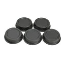 5Pcs Rear Lens Cap Dust Cover for Canon EF ES-S EOS Series Lens Black A