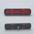 Cycle Bike Bicycle Warning Reflector Light Reflective Red Strips Self Stick On