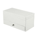 4 Compartment Watch Storage Box Drawer Jewelry Storage Display Leather Squa D4S6