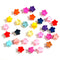 30pcs Kids Baby Girls Claw Hairpins Mini Colorful Hair Clips Clamp Flower Style
