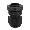 36 Pcs Black PG9 Plastic Connector Gland for 4mm-8mm Cable I9C6