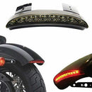 Motorcycle Accessories Retro Retrofit rear fender LED taillight brake lamp  O5E9
