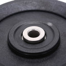 1pc 115mm Black Bearing Pulley Wheel Cable Gym Equipment Part Wearproof ME