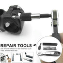 Multifunctional Spanner Ratchet Wrench Kit Alloy Steel Road Bike Repair Tools