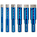 6Pcs All-Ceramic Floor Tiles, Vitrified Brick Drilling Bits, Granite Marble K1O7