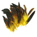 100Pcs Dyed Natural Chicken Rooster Feather Dress Hat Home Party Crafts