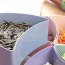 Home Compartment Dried Fruit Multi-Grain Candy Box Food Fruit Lunch Box Sto