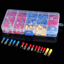 300pcs Insulated Assorted Electrical Terminal Crimp Connector spade Set Box