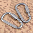 5 X Carabiner Clip Snap Spring Hook Keyring Buckle Camping Carabina Karabiner