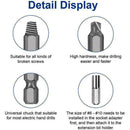 22Pcs Damaged Screw Extractor Speed Out Drill Bits Remover Set Broken Bolt W5K1